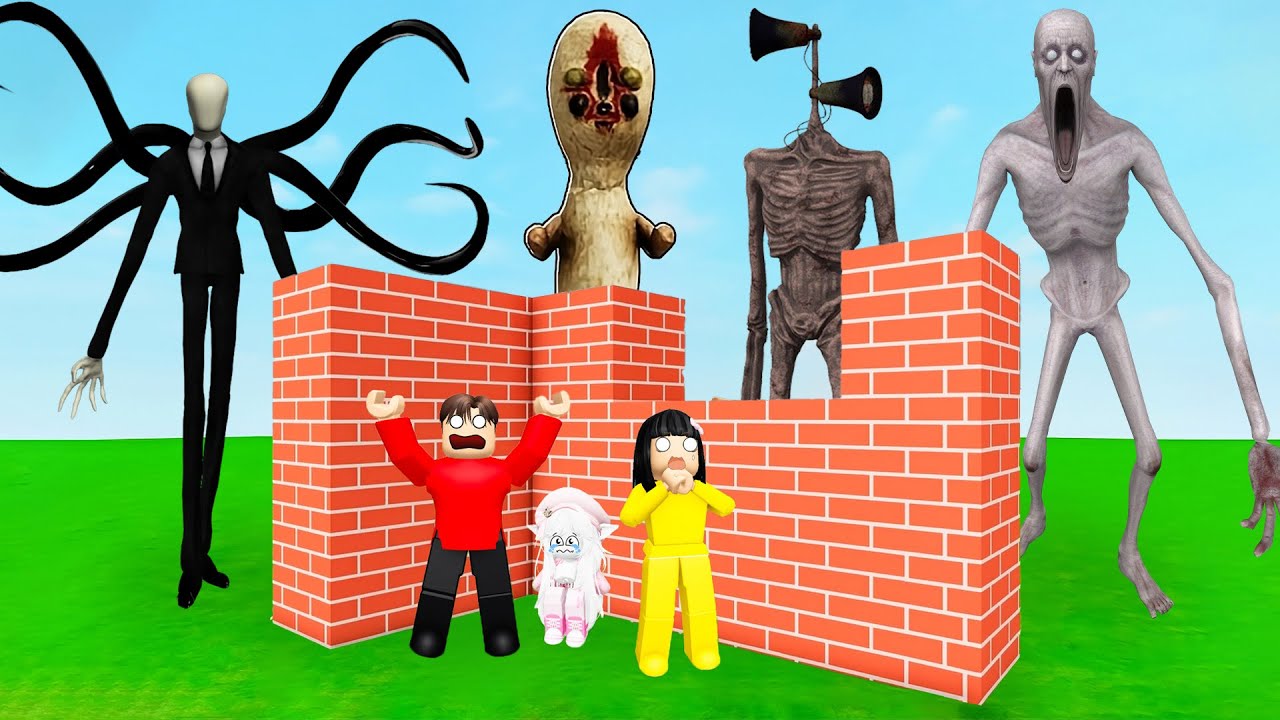Yuta Mio Dan Baby Celine Buat Benteng Pertahanan Dari Serangan Anomali SCP | ROBLOX