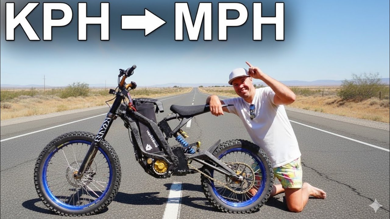 How To Change Surron to MPH on Display (KPH to MPH on Sur Ron)