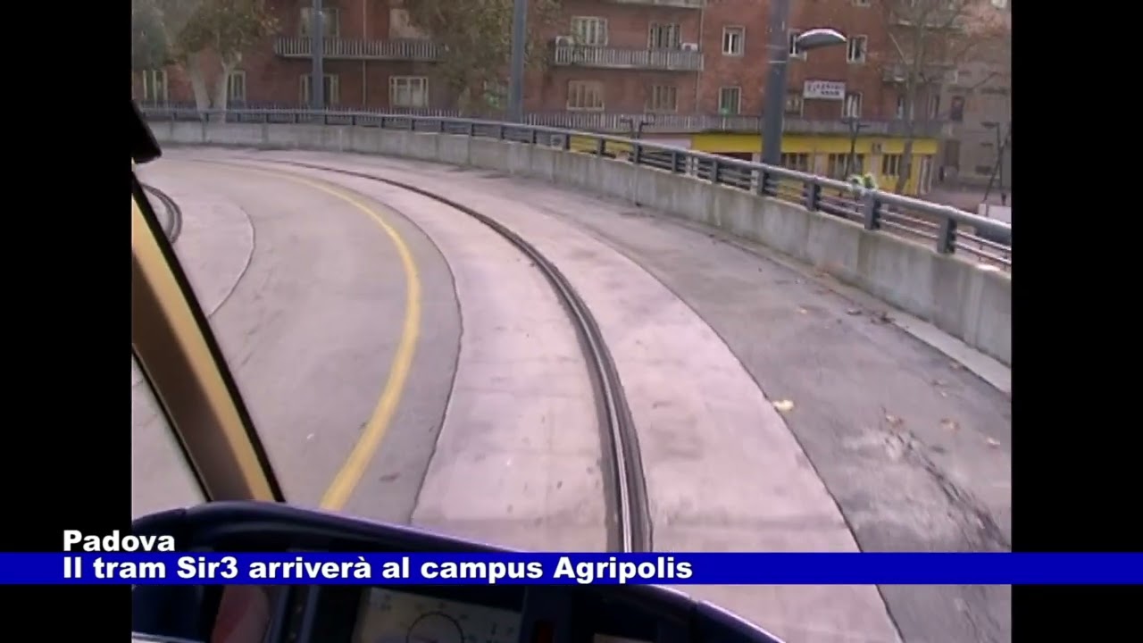 Padova. Tram Sir3 arriverà a Agropolis 13.07.2022