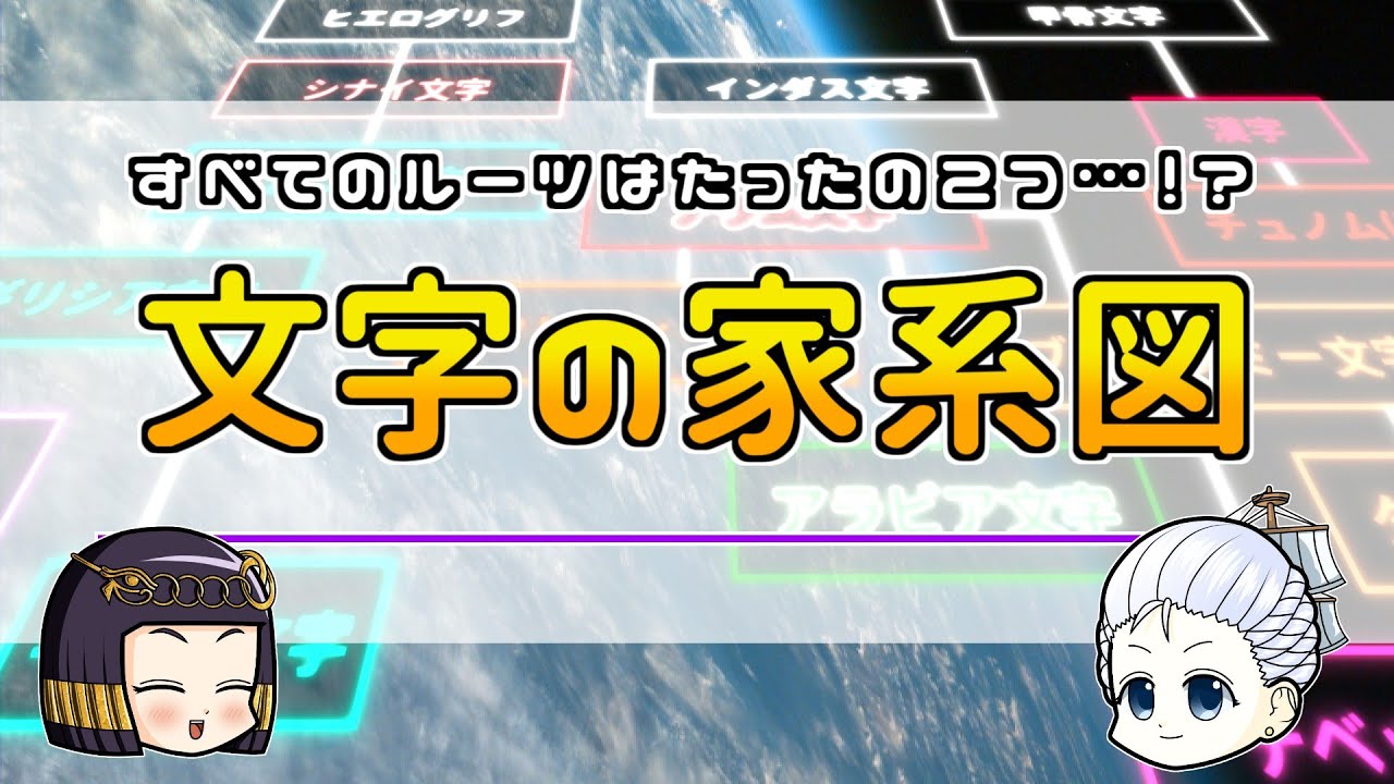 【ゆっくり歴史解説】文字の歴史について語るね