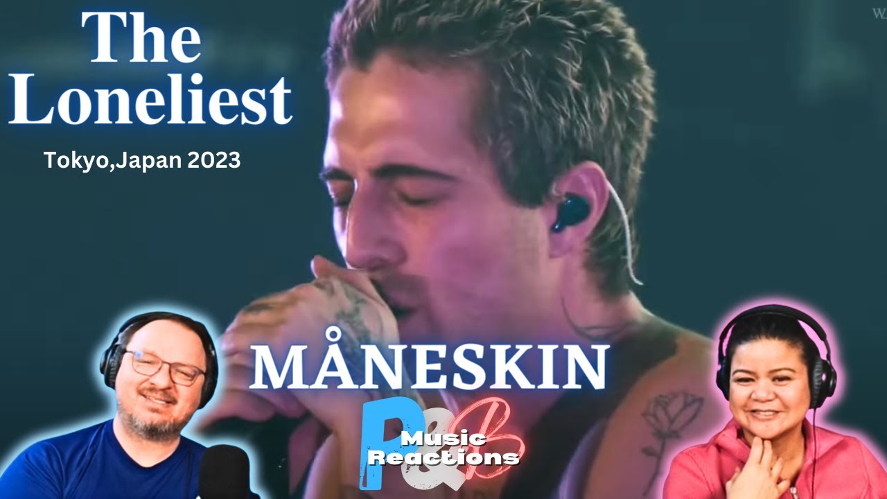 MÅNESKIN «The Loneliest» (Концерт в Токио, Япония, 2023 г.) | Реакция пар!