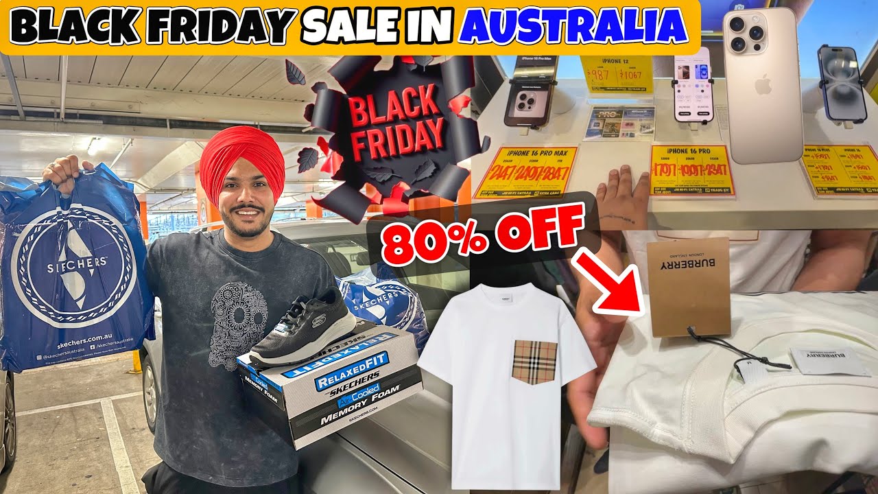 Black Friday Sale In AUSTRALIA 🇦🇺 HEAVY DISCOUNTS 80% OFF ON SHOES | SHOPPING VLOG