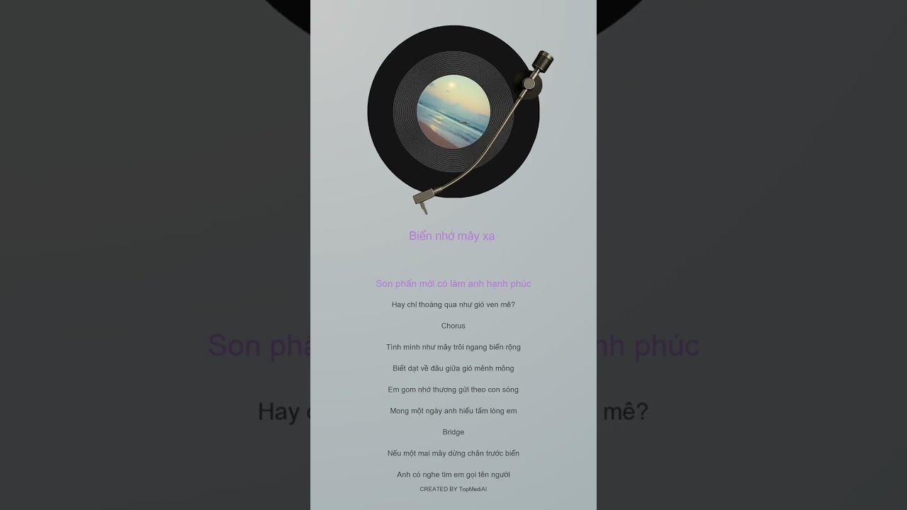 Biển nhớ mây xa 