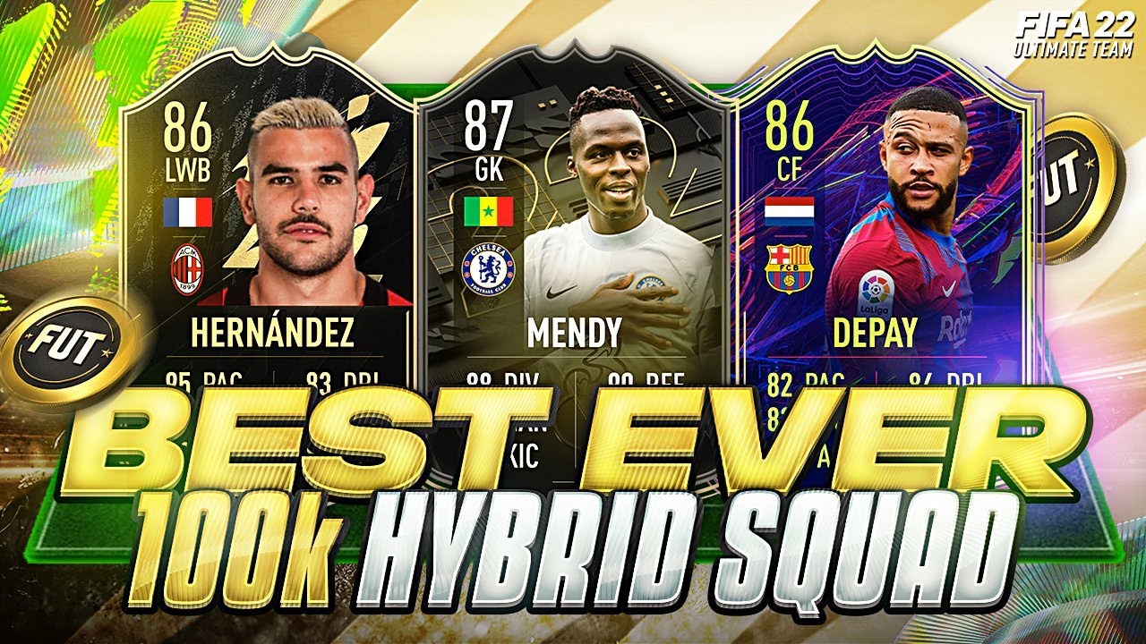 FIFA 22 | MOST OVERPOWERED BEST POSSIBLE CHEAP 100K/250K HYBRID EVER!✅ | FUT 22 SQUAD BUILDER