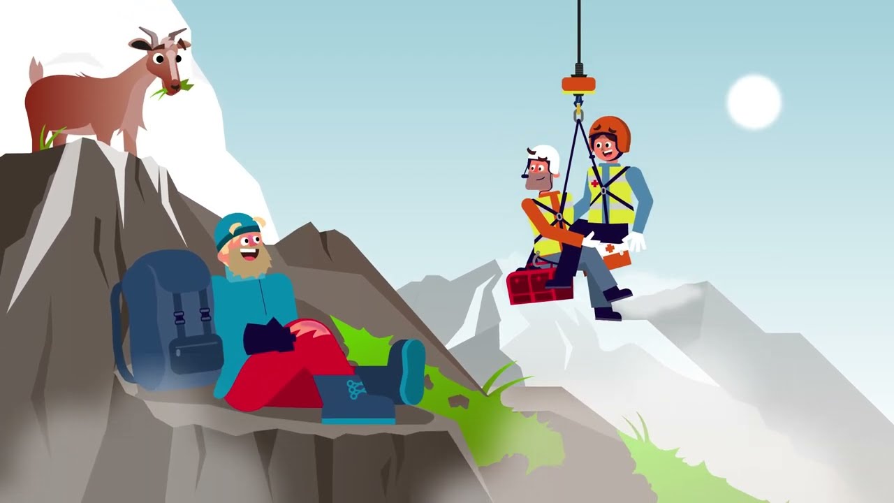 2. Helicopters - A mountain rescue