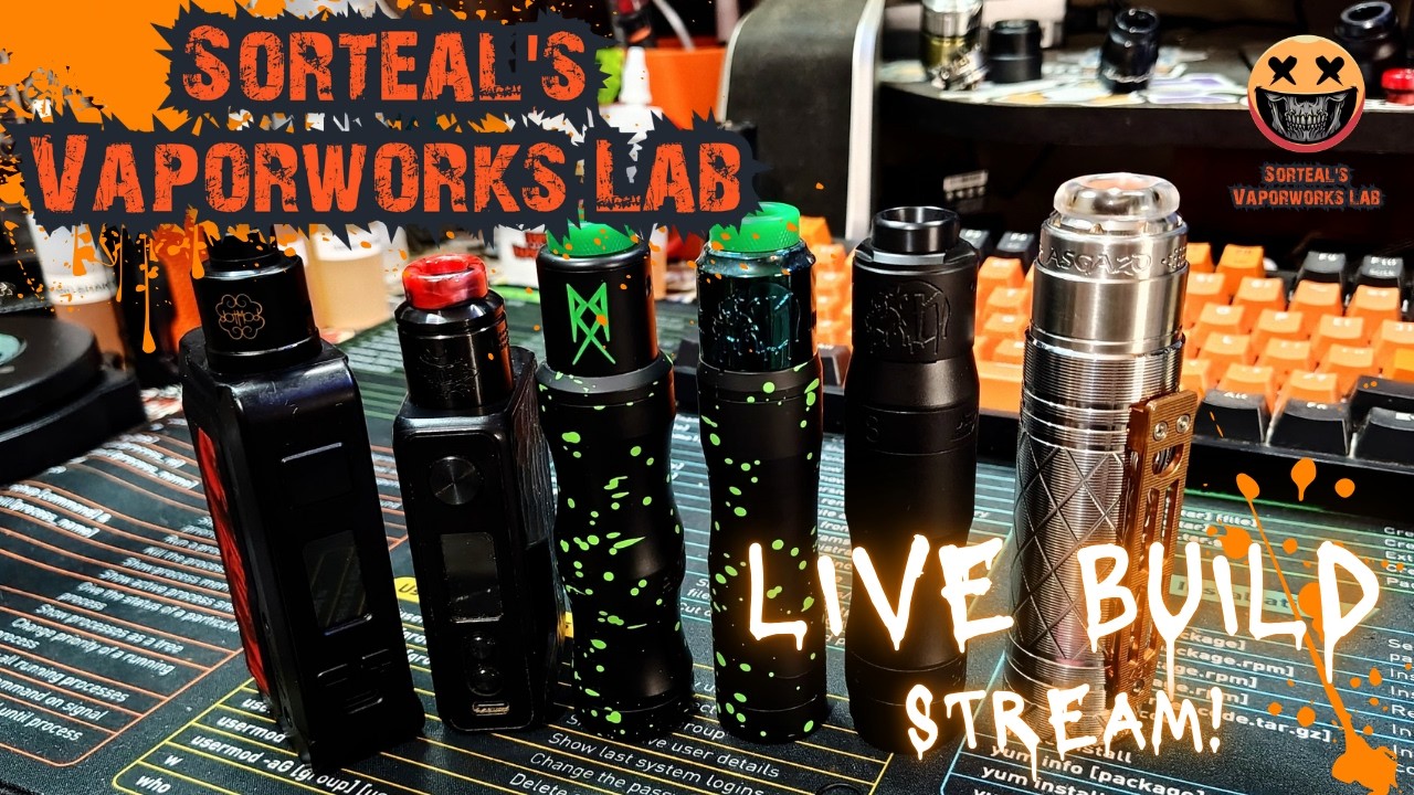 Vaporworks Lab Live Build Session!