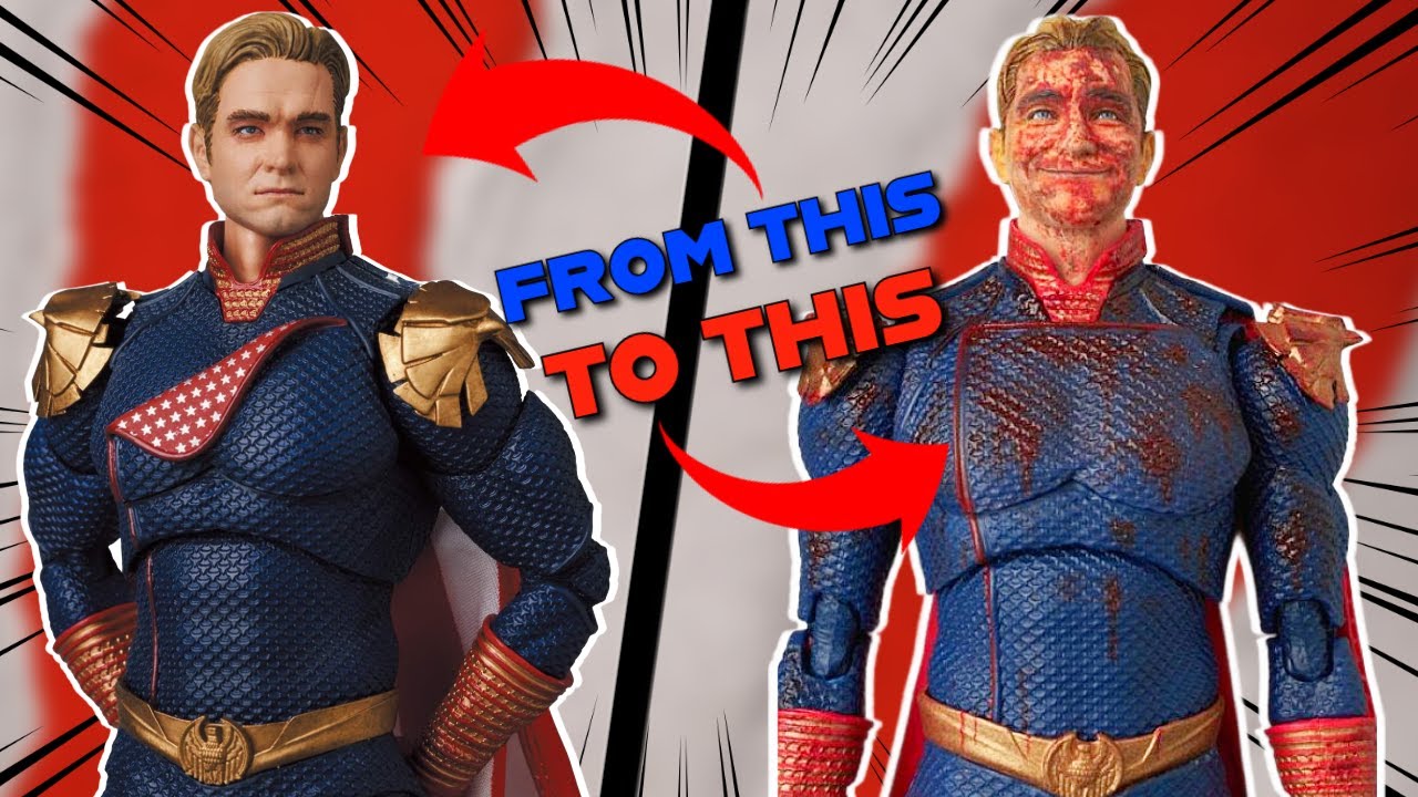 КАК УЛУЧШИТЬ ВАШЕГО ДОМОВОЛНЦА!! Эксклюзив от Comic Con Mafex The Boys Blood Splatter Homelander!!