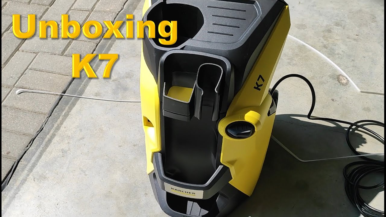 Karcher K7 unboxing