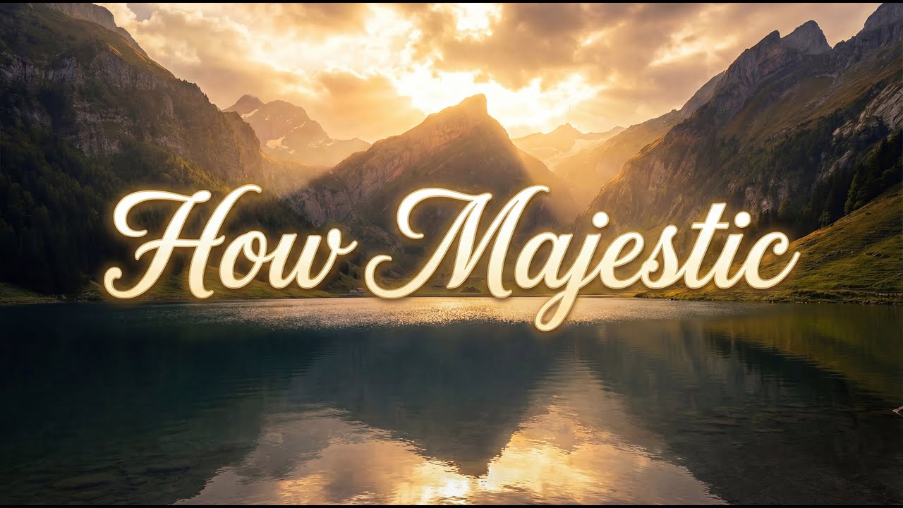 How Majestic - Psalm 8 Worship | Original CCM