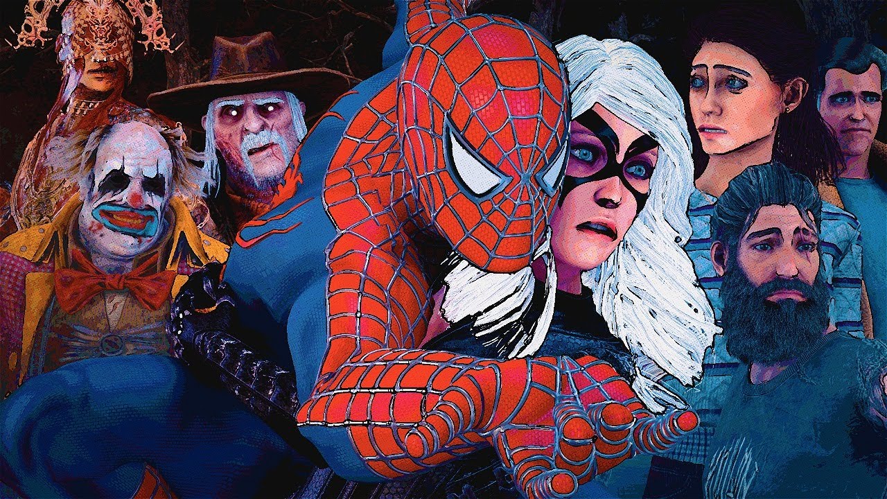 [SFM] Dead by Daylight - Spider-man vs Killers [Animation]