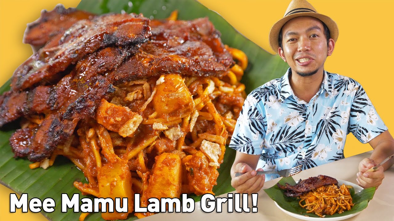 Mee mamu Kambing Bakar - Sos Perap MELEKAT! | Makan-Makan bersama Fendi