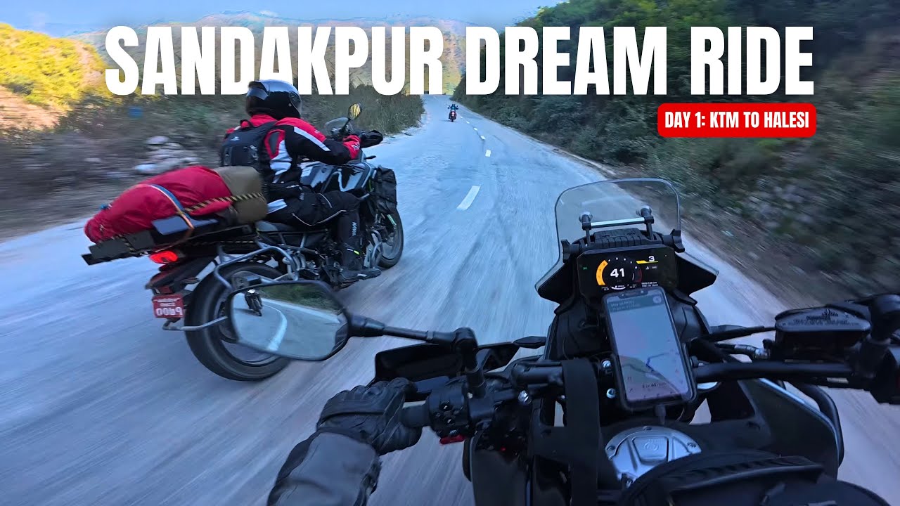 Sandakpur Dream Ride Tour Series Day 1: Kathmandu to Halesi