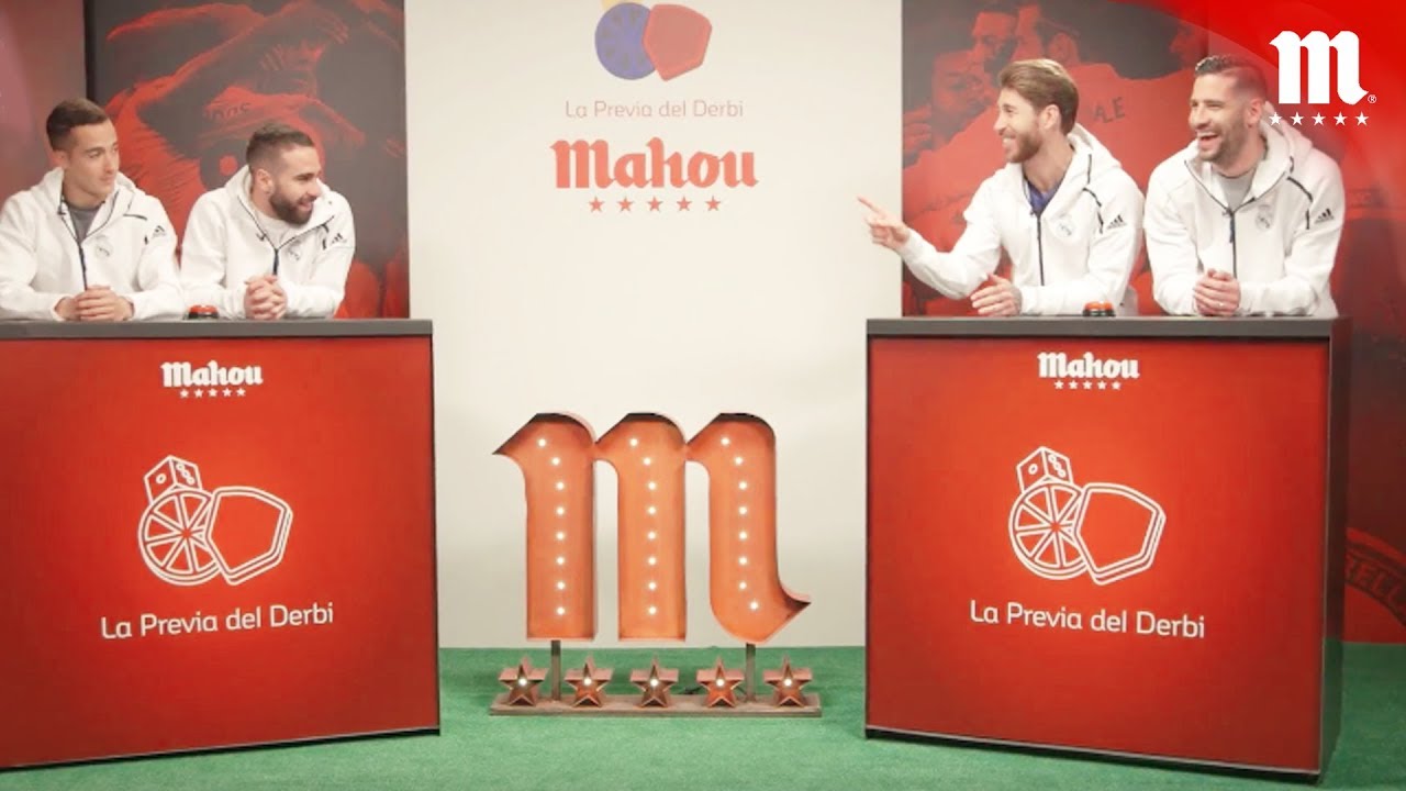 La PREVIA del DERBI con Lucas Vázquez, Carvajal, Sergio Ramos y Kiko Casilla