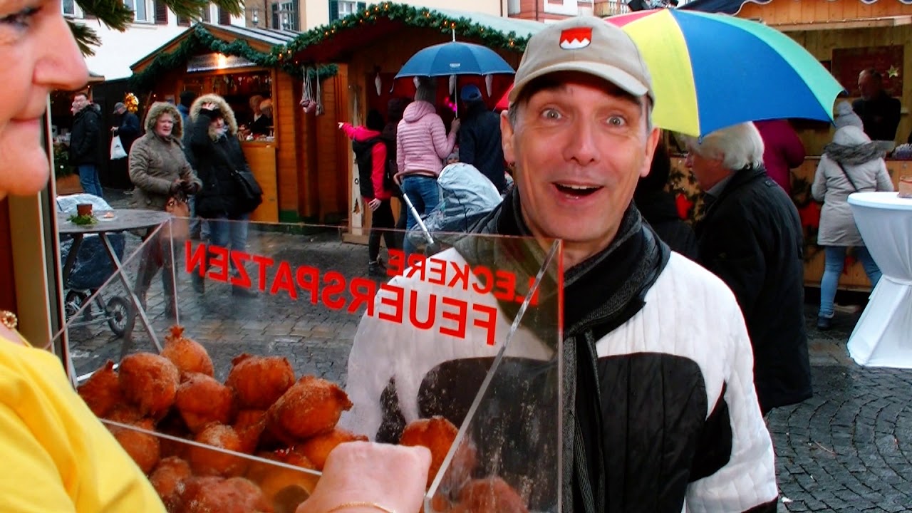 Mit Sven Bach auf dem Schwabacher Weihnachtsmarkt