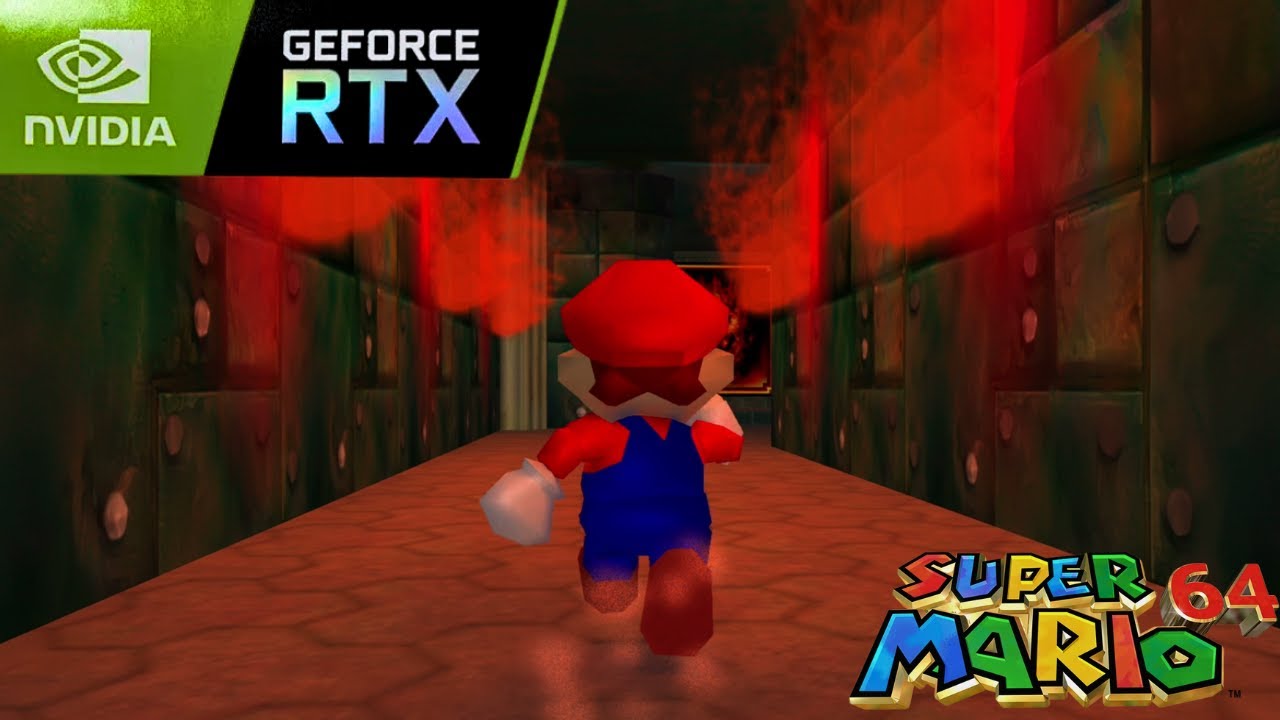 Super Mario 64 - Basement RTX Ray Tracing