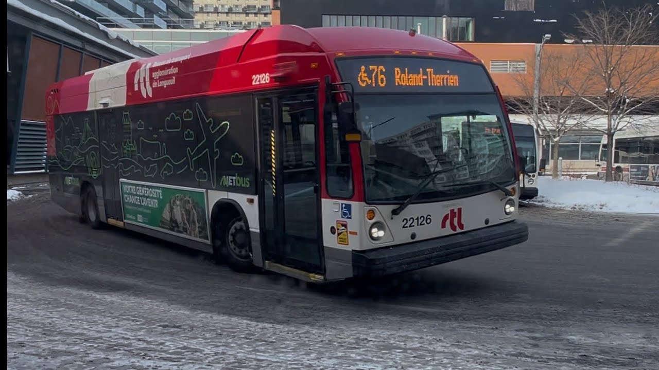 RTL Longueuil 2021 Novabus lfs HEV Hybrid METbus 