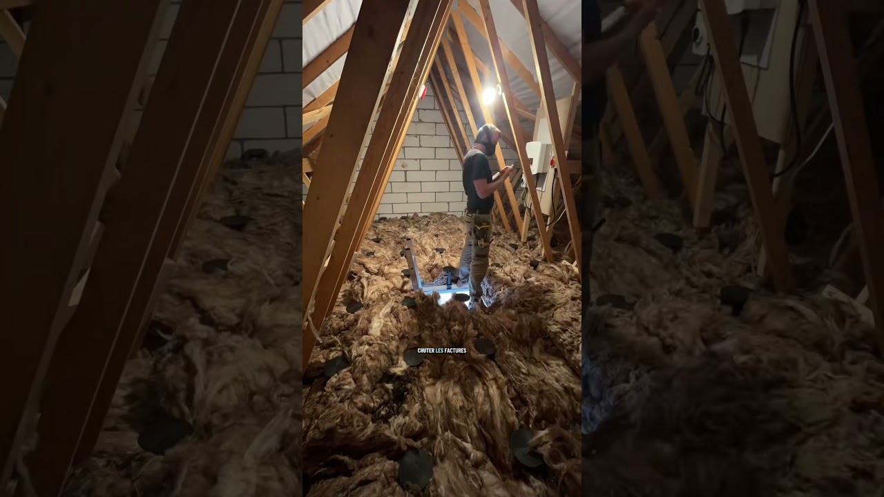 Travaux de grenier #bricolage #diy #renovation #travaux #woodworking #artisan #construction