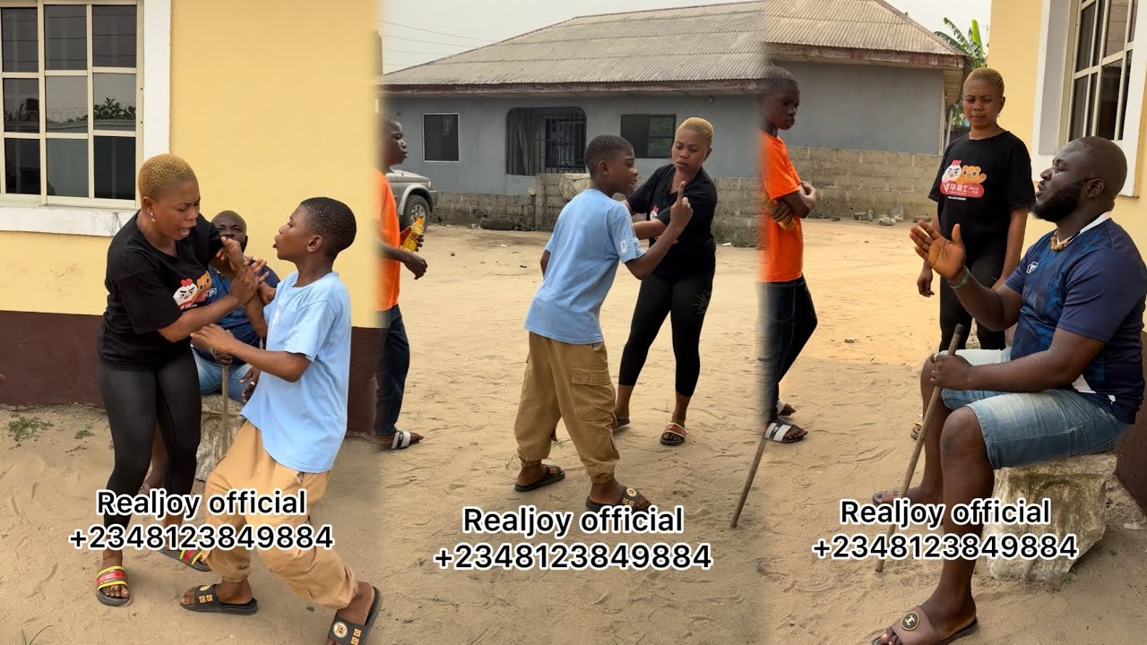 Èvíľ lads made her husband and he fainted after he regained his sight back after two years of blindn