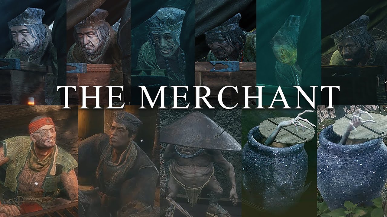 Sekiro — Местоположение всех торговцев