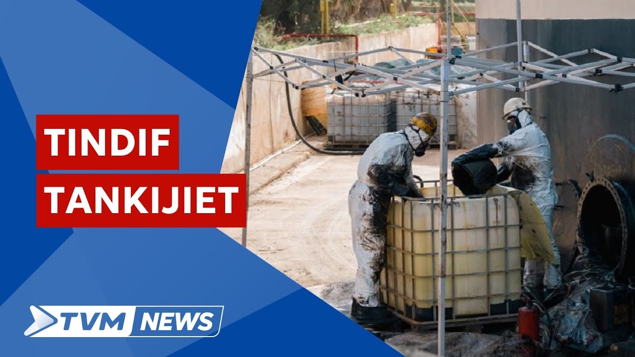 Jitbattal u jitnaddaf l-akbar tank minn 12 fl-impjant ta’ San Luċjan