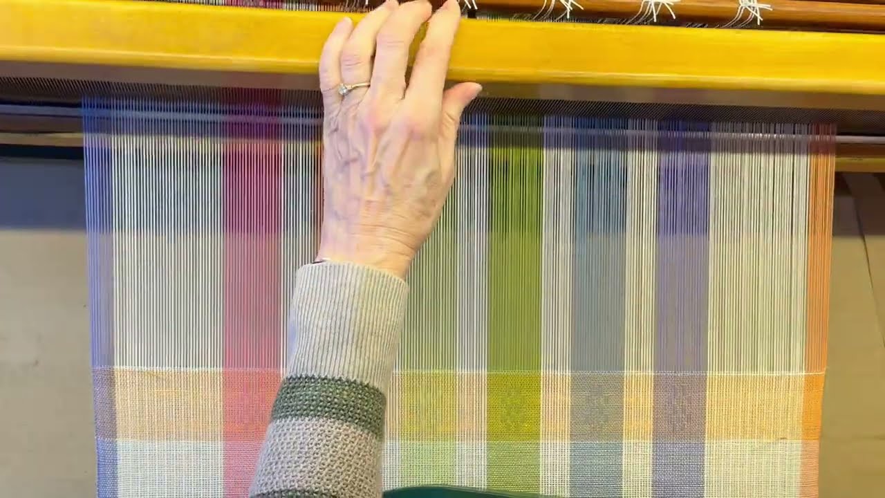 Weaving the Family Dinner Napkins From Fall 2025 HW Magazine