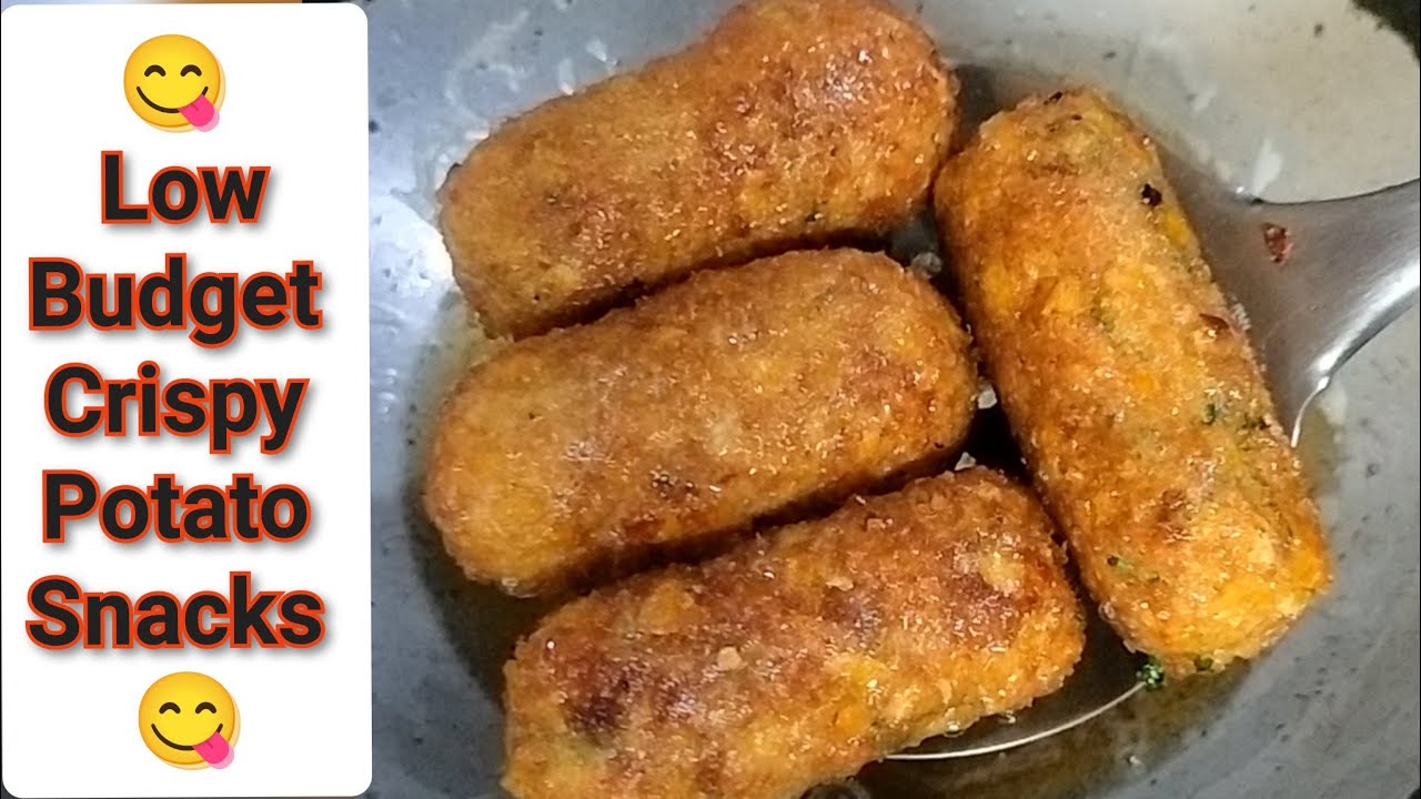 Quick & easy low budget potato crispy snacks for iftar | potato cutlet | Aloo chop | street food