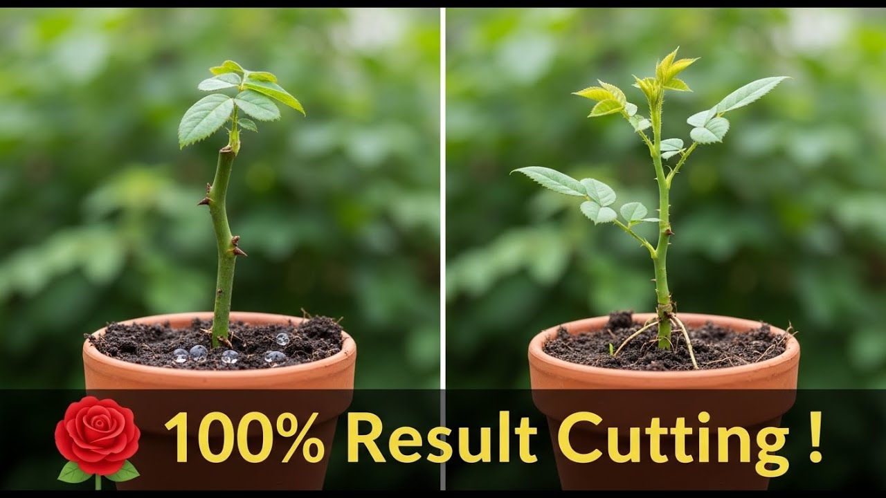 How I Got 100% Success with English Rose Cutting | Step-by-Step Guide