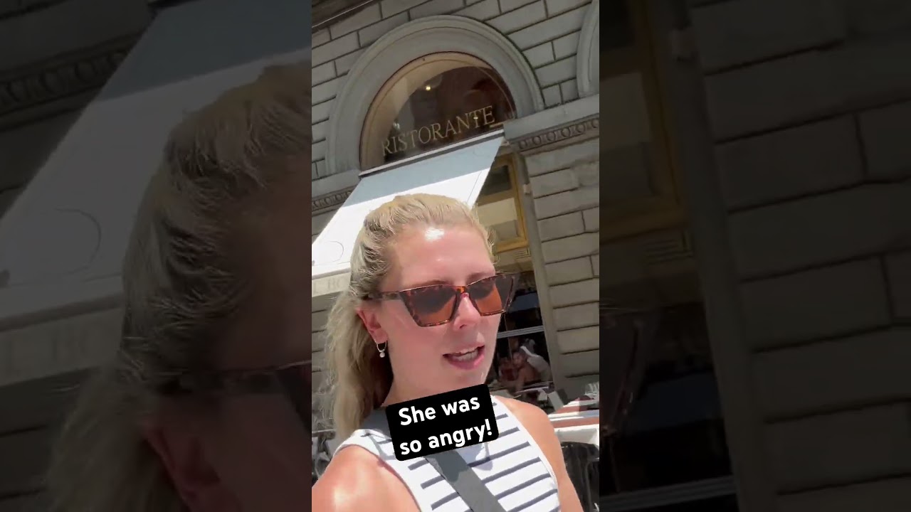 FLORENCE BIKE TOUR MADE HER ANGRY! 