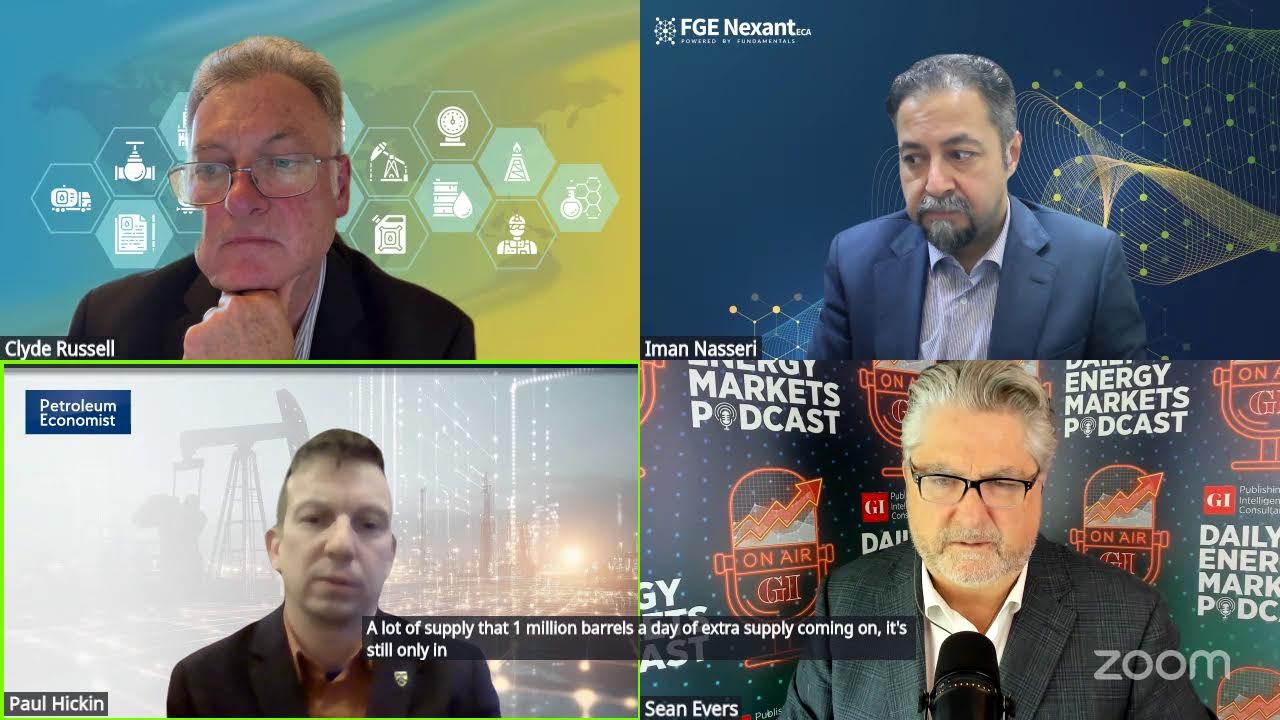 LIVE: Daily Energy Markets Podcast