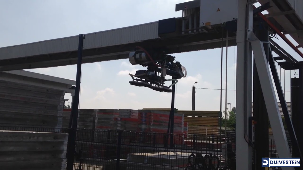 Automatisch platenmagazijn voor de constructiebouw | Duivestein