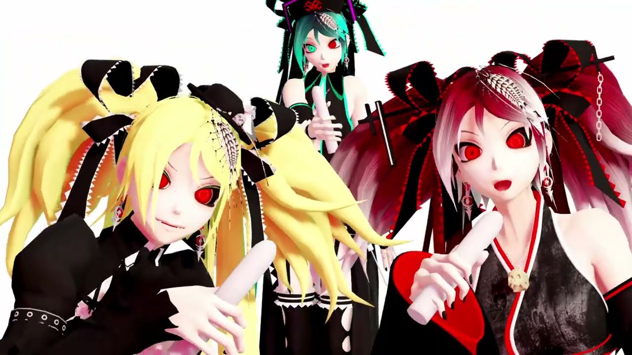[Calne Ca MMD] Triple Baka