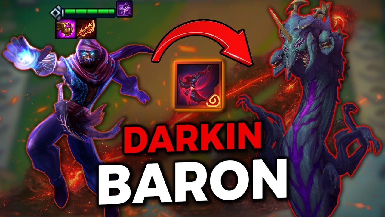 I USED MALZAHAR TO WINSTREAK UNTIL 5-1. THEN I GOT DARKIN SCYTHE FOR BARON NASHOR | TFT Set 16