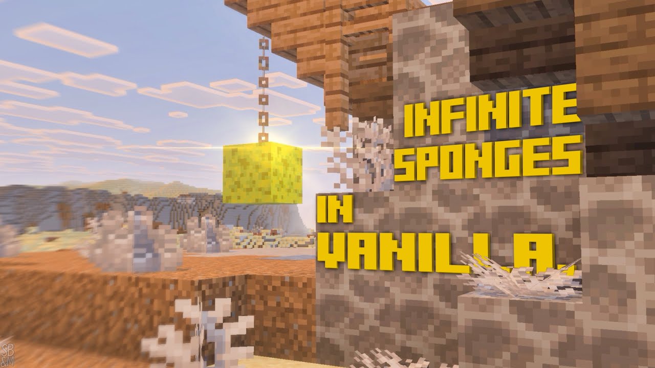 It Turns Out Bedrock Actually Has Infinite Sponges
