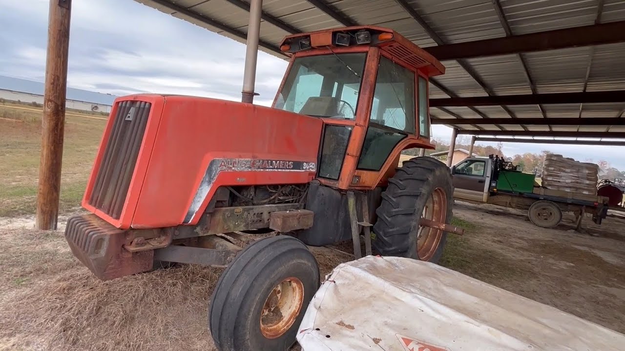 Saw this ALLIS-CHALMERS 8030 Sitting under Barn. Can I  Start it in 15 minutes?