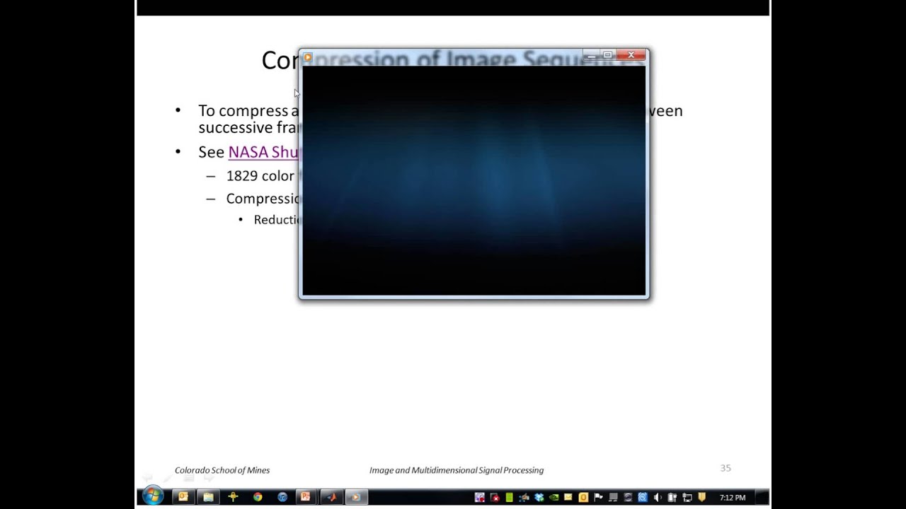 EENG 510 - Lecture 26-4 Compression-Lossy