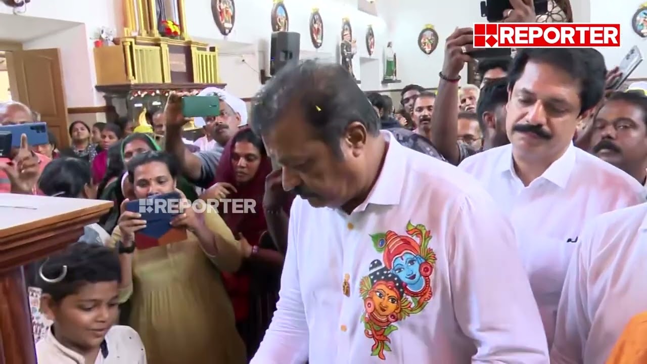 പാലയൂർ ചർച്ച് സന്ദർശിച്ച് സുരേഷ് ഗോപി | Suresh Gopi