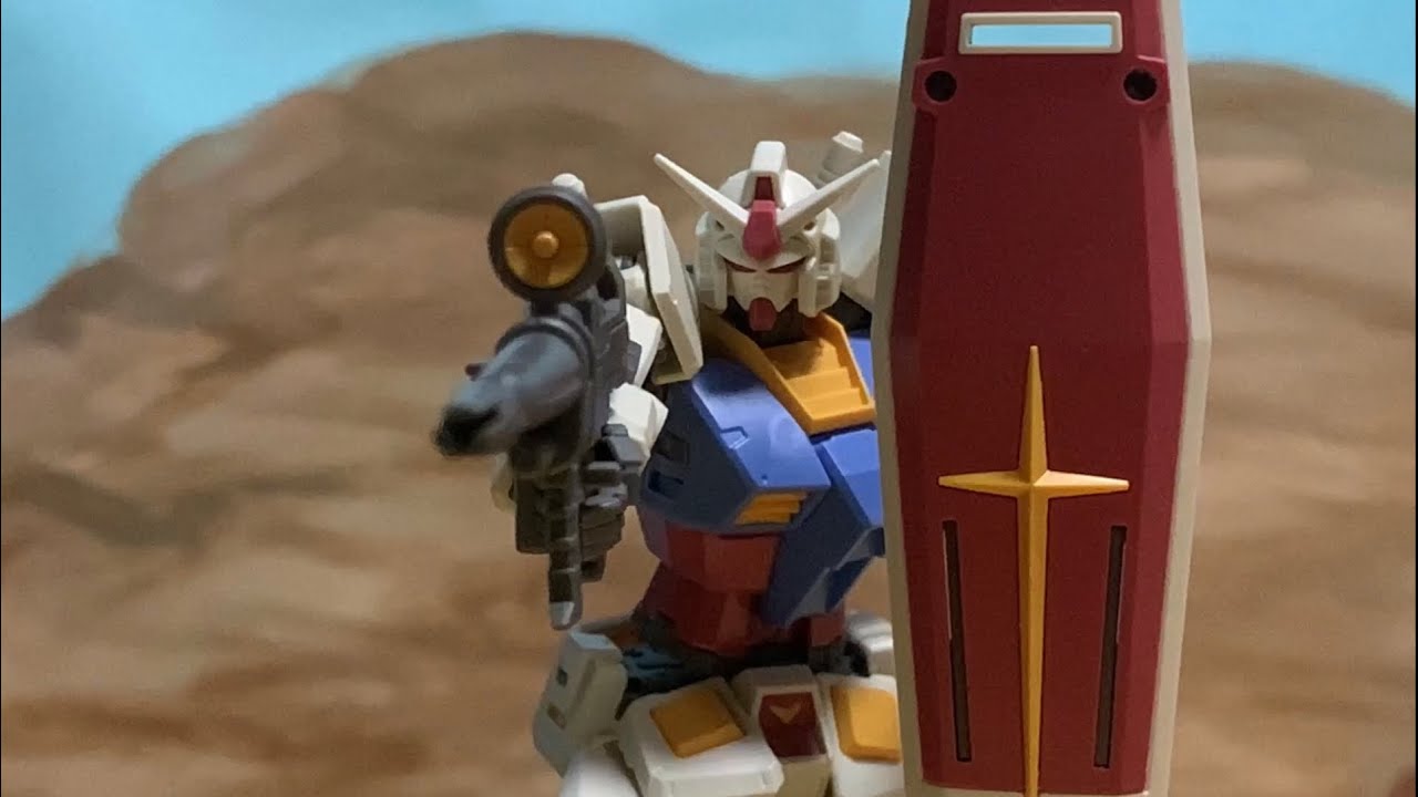 ガンプラコマ撮り　HG 1/144 ガンダム [BEYOND GLOBAL] gunpra stop motion HG 1/144 gundam [BEYOND GLOBAL]