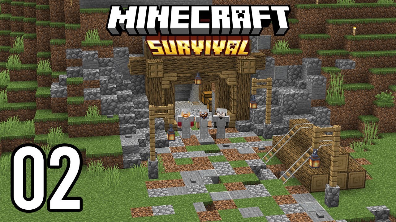MADEN BÖLGEMİZ! - Minecraft Ekiple Survival - Bölüm 2
