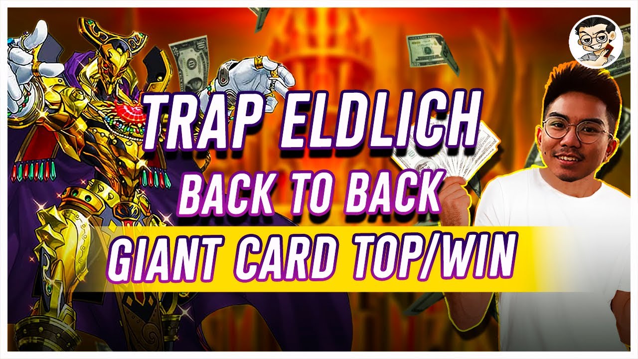 YUGIOH! 1-е и 2-е места, гигантская карта EXTRAVGANZA, пурпурный дождь, ловушка ELDLICH, профиль ...
