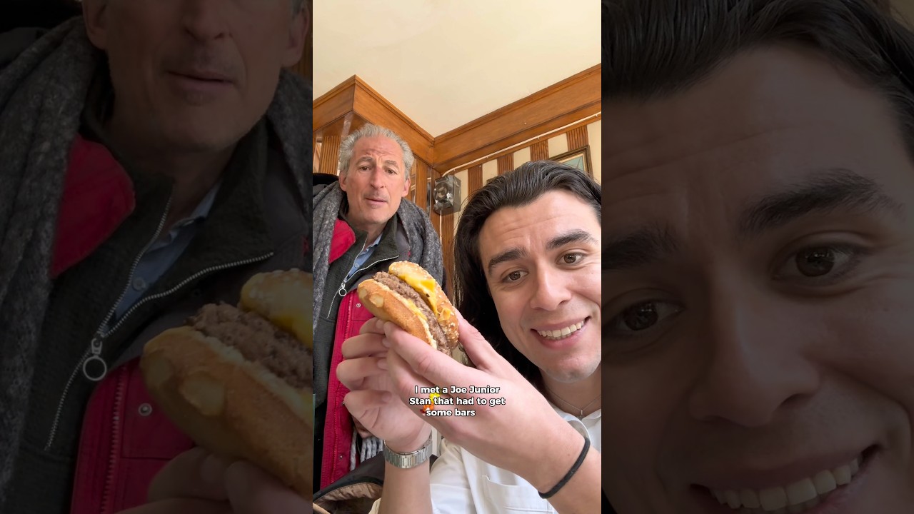 Обзор бургера Джо Джуниора 🍔 #бургер #обзореды