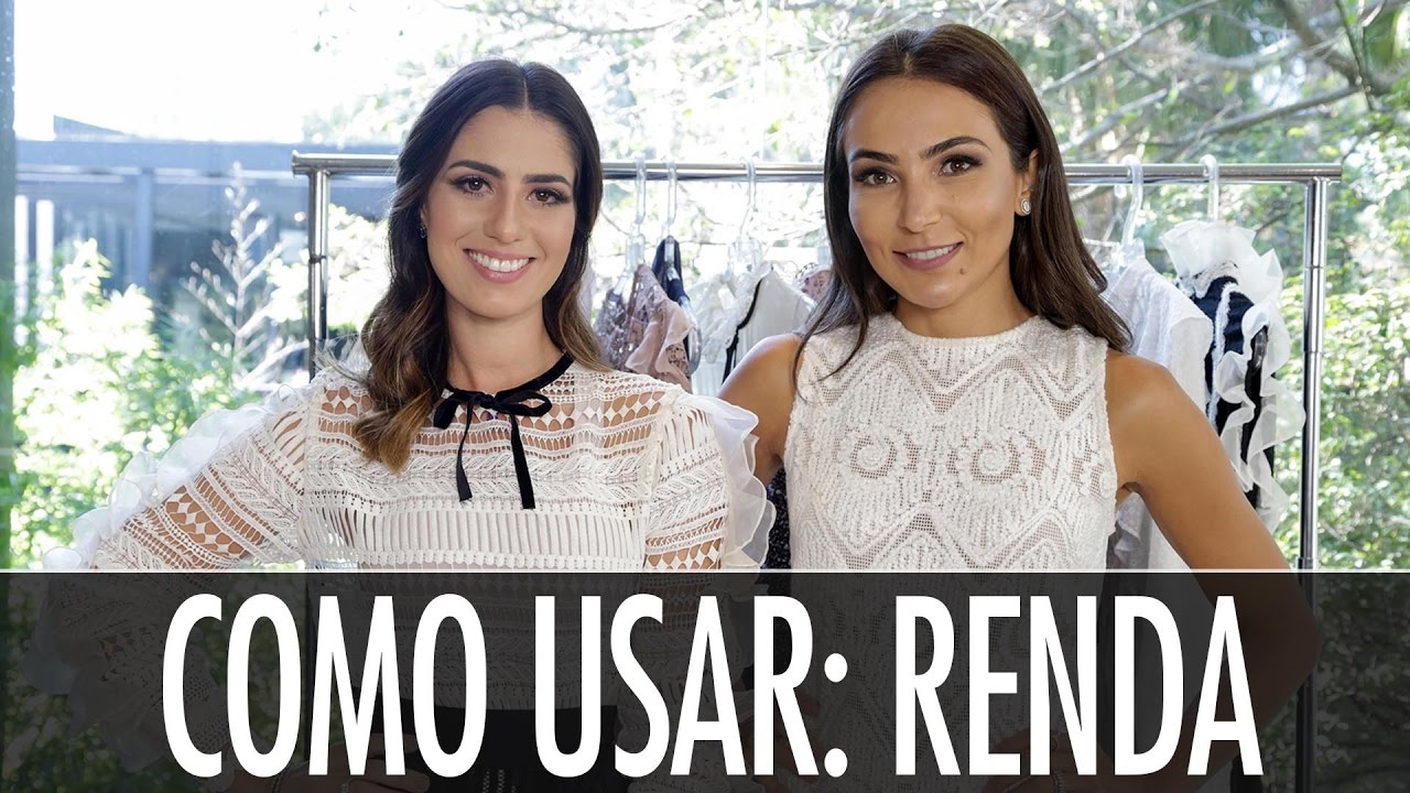 Como Usar Renda com Lal&aacute; Noleto e Nicole Pinheiro // FHITS TV