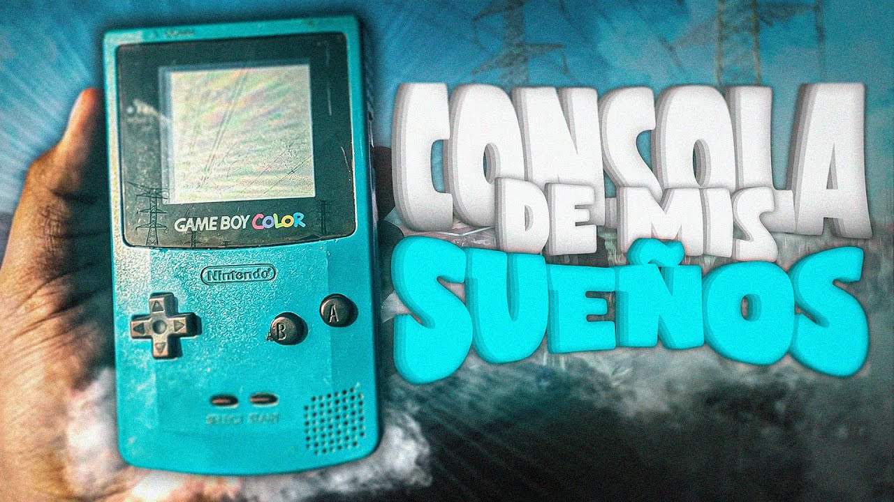 Una consola muy RARA de ver... ¡La gameboy color del Tianguis!