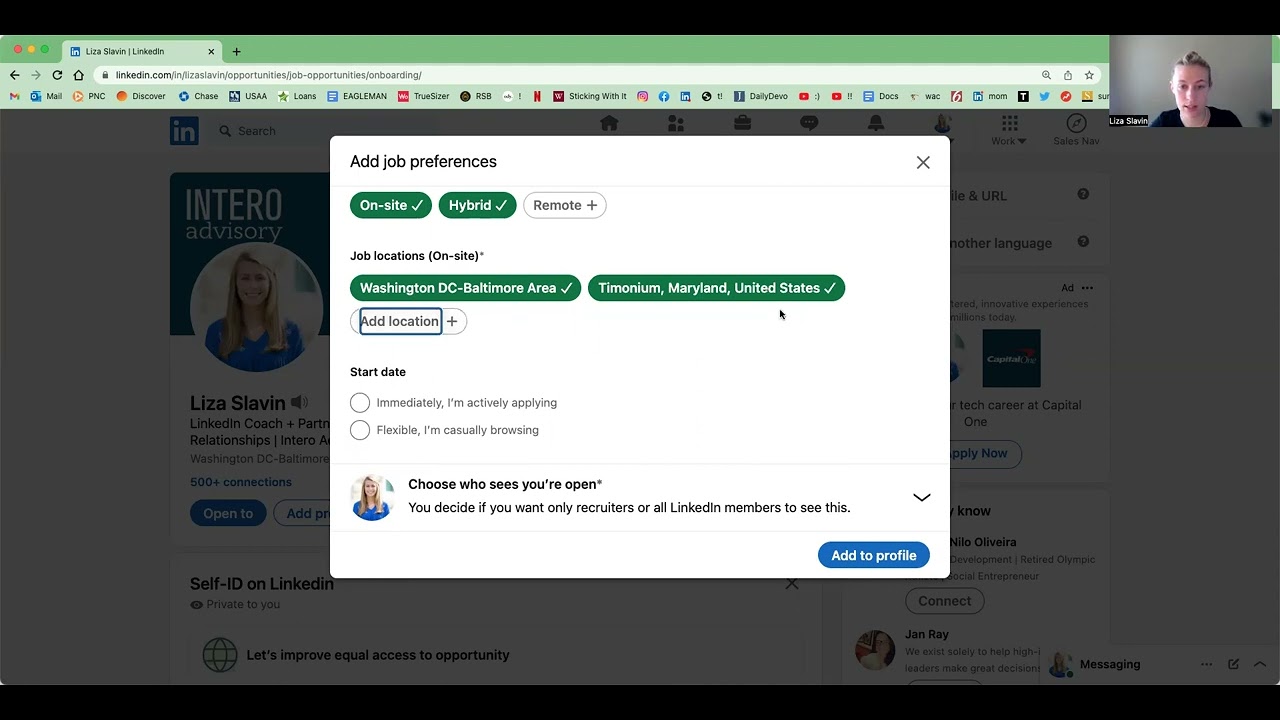 How to Set and Manage Your Open to Work Preferences on LinkedIn