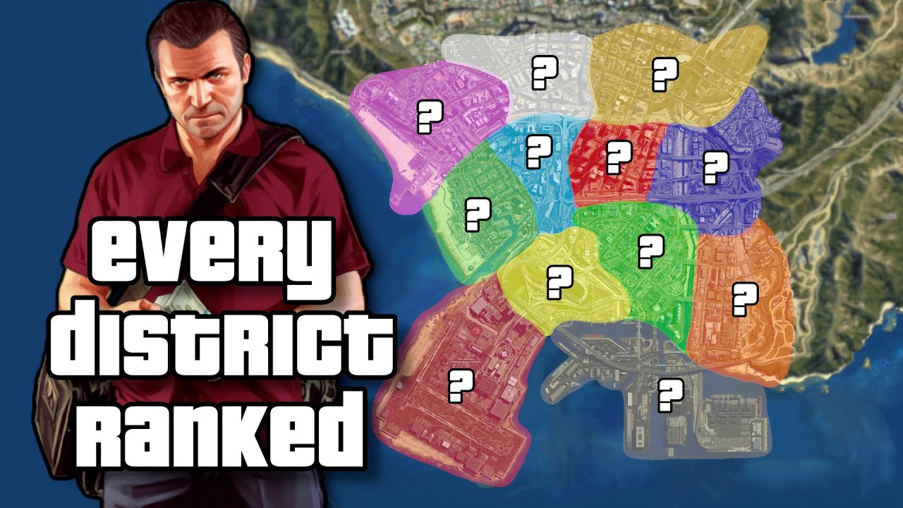 Ranking Every District in Los Santos from WORST to BEST