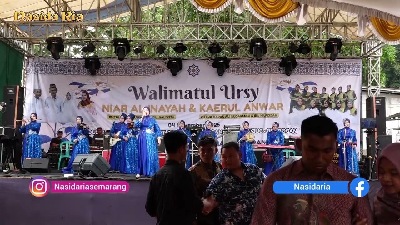 ISTRI PATUH SUAMI - NASIDA RIA VOC HJ AFUWAH LIVE GROBOGAN I THE LEGEND OF QASIDAH