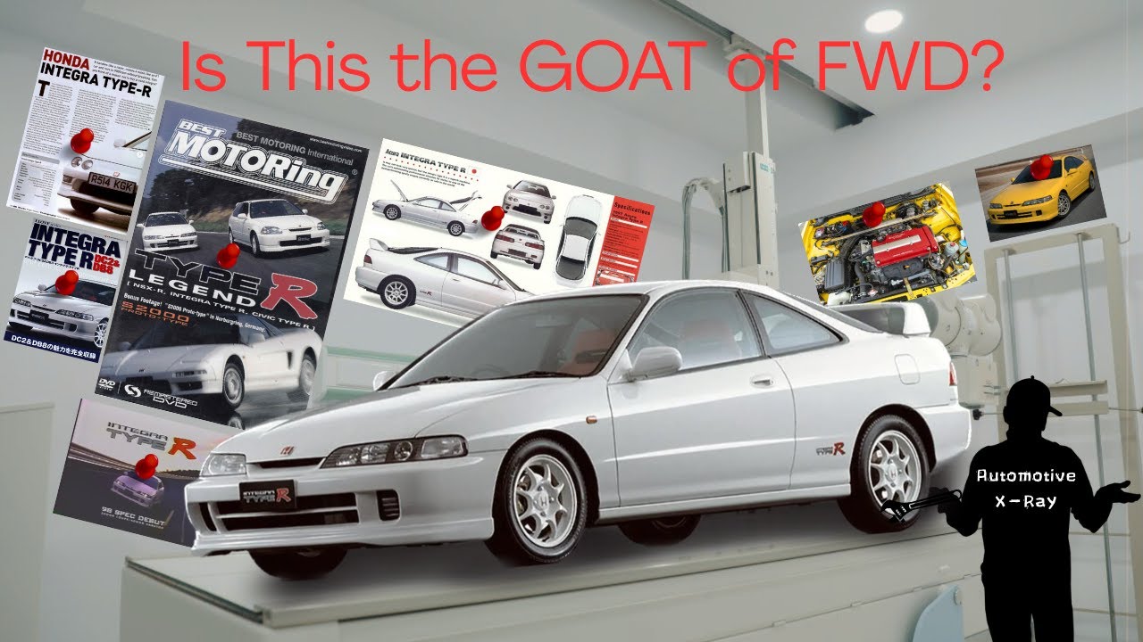 Автомобильный рентген: Honda DC2 Integra Type R