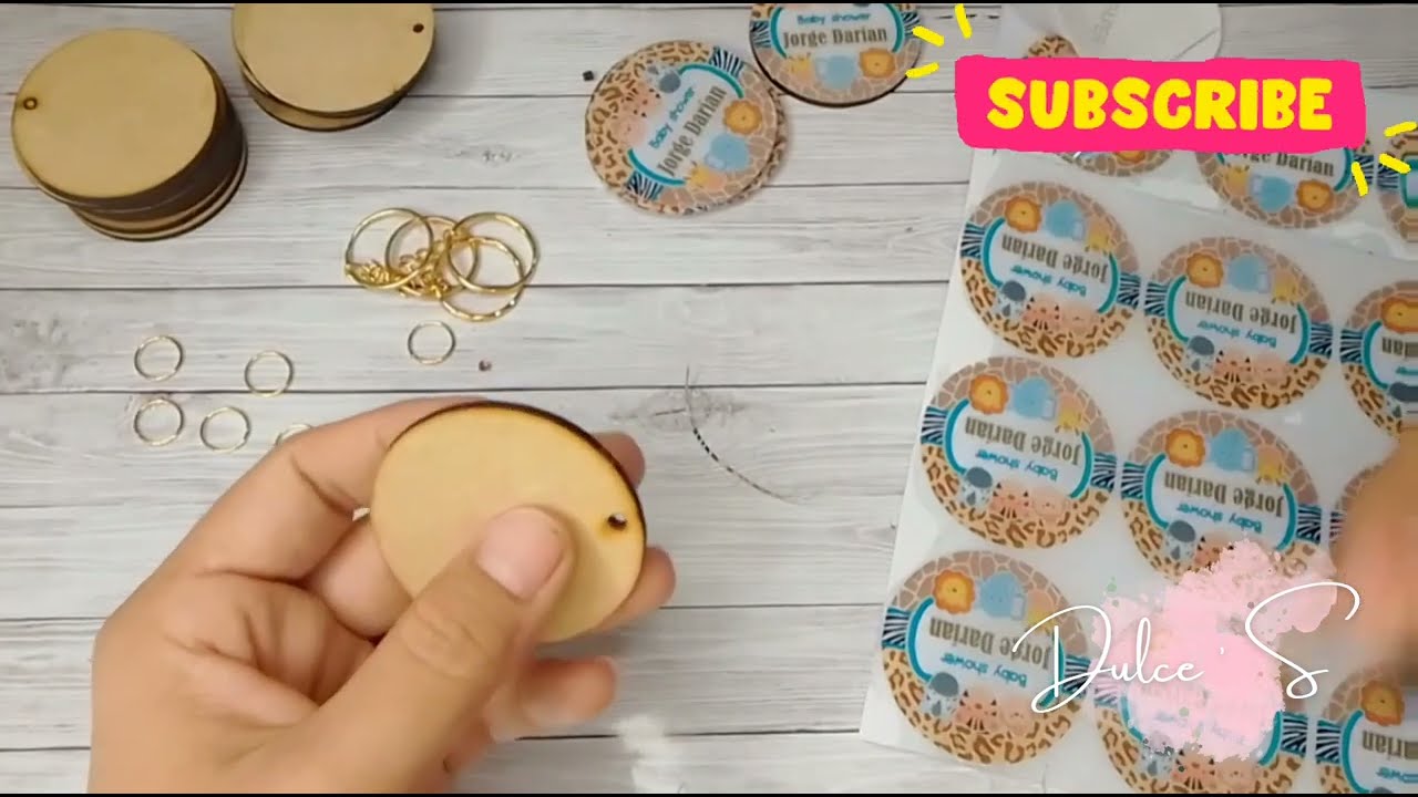 LLAVERO DE MDF