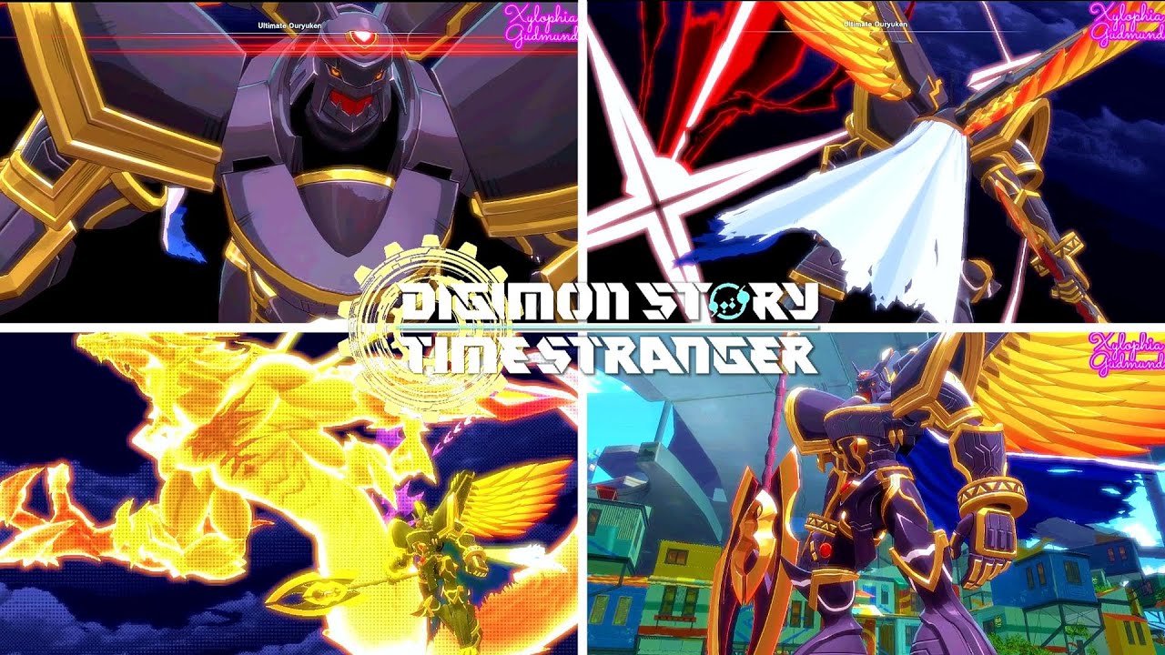 『Xylophia Gudmund』 Alphamon Ouryumon to Alphamon Ouryuken Evolution Line