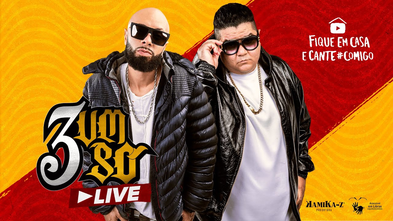 3 Um Só - LIVE #FiqueEmCasa e Cante #Comigo