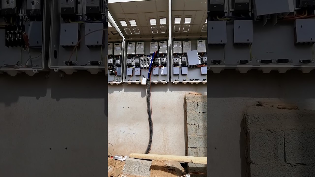 3 Phase LT distribution box panel ।। ewc ।। 3 Phase Distribution BOX #shortvideo